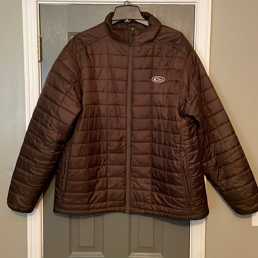Drake packable down jacket xl.
